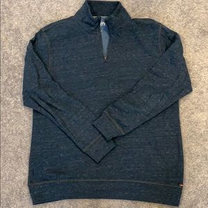 Faherty Brand Quarter Zip cotton pullover
